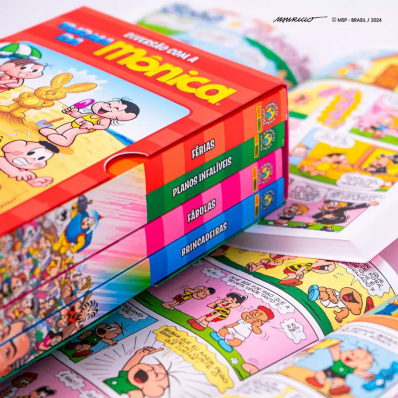 Box diversão com a Turma da Mônica