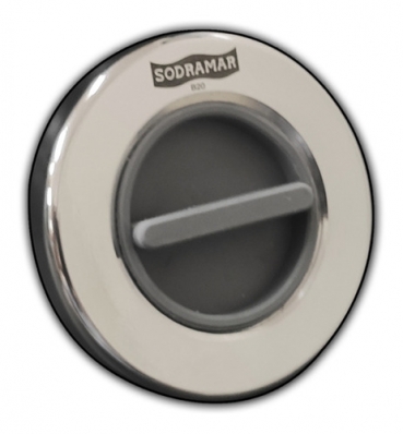 DISPOSITIVO ASPIRACAO 50MM INOX 316 PREMIUM FLAT SODRAMAR