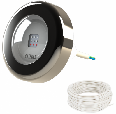 REFLETOR 6W RGB PREMIUM THOLZ C/ CABO 10M