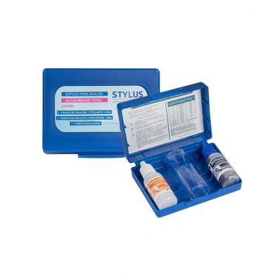ESTOJO KIT TESTE ALCALINIDADE