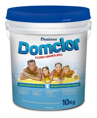 HIPOCLORITO 10KG - DOMCLOR
