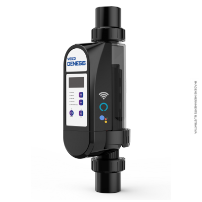 Gerador de Cloro Genesis 10 Veico C/Wifi Piscinas 40.000L