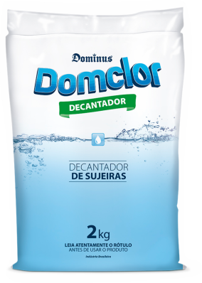 Decantador Sulfato De Aluminio Limpeza Piscinas Domclor 2kg