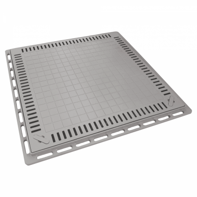 Tampa Casa De Máquina Gda 80x80 Com Grelha Ralo Piscina