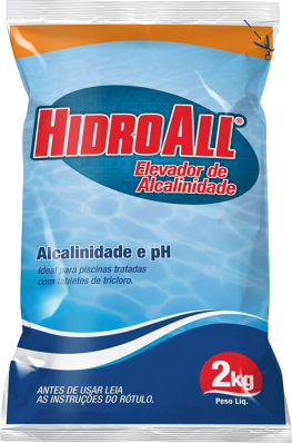 Ph Certo Estável Elevador De Alcalinidade Hidroall 2 Kg