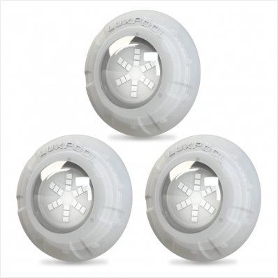 KIT 3 REFLETOR 9W RGB LXP