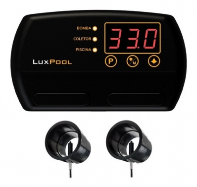 CONTROLADOR DE TEMPERATURA LUXPOOL + 2 LUVAS