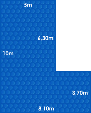 Lona Termica Para Piscina Thermocap 10x8,10 (pronta Entrega)
