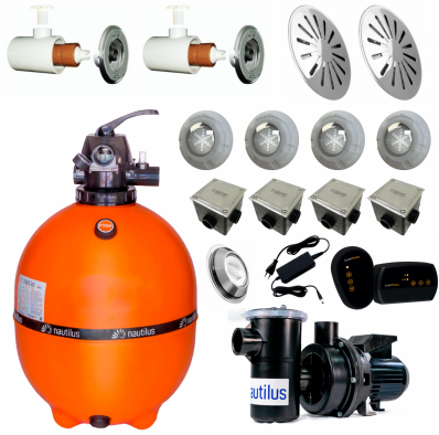 Kit Piscina Até 70000l