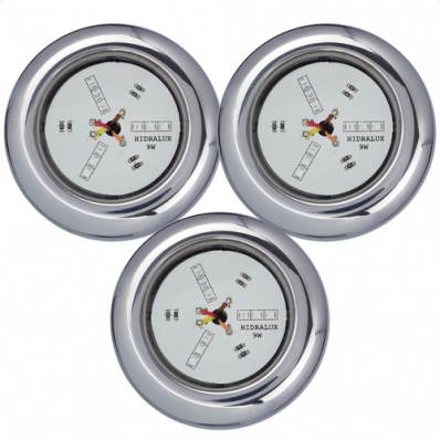 03 REFLETOR HIDRALUX 9W INOX
