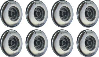 8 Dispositivos de Retorno Inox Pratic Sodramar