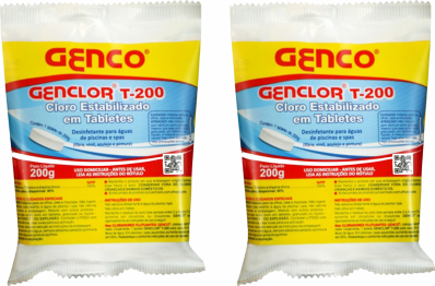 02 GENCLOR TABLETES GENCO T-200 - 200G