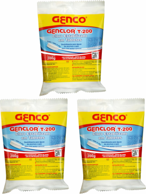 03 GENCLOR TABLETES GENCO T-200 - 200G