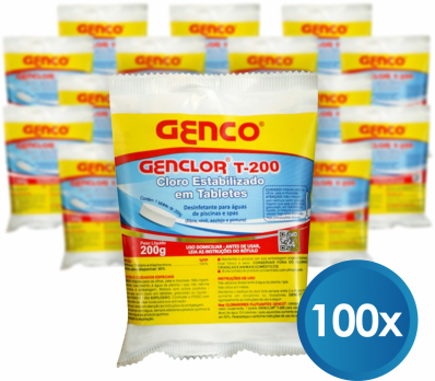 100 GENCLOR TABLETES GENCO T-200 - 200G