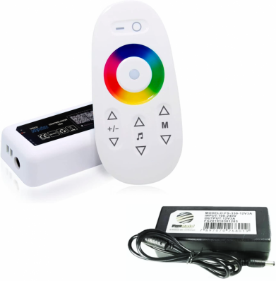 CONTROLADOR LED RGB NEXUS + FONTE 3A