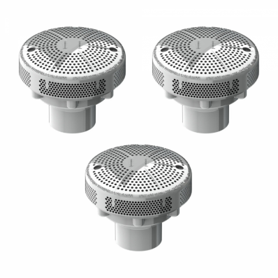 3 Ralo Dreno Lateral Fundo 10/50 Para Piscina Vinil Sodramar