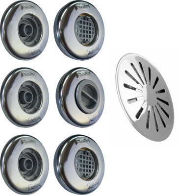 1 Aspiração 2 Nível 3 Retorno Pratic 1 Ralo fundo Inox