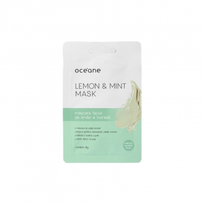 Máscara Facial de Limão e Hortelã - Lemon And Mint Mask 8g