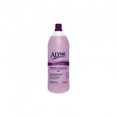 REMOVEDOR SEM ACETONA ALYNE UVA 500ML