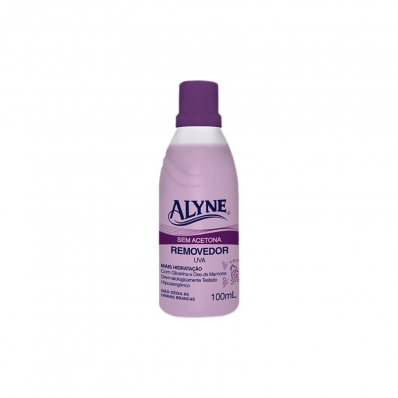 REMOVEDOR SEM ACETONA ALYNE UVA 100ML
