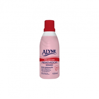 REMOVEDOR SEM ACETONA ALYNE MORANGO 100ML