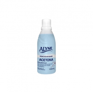 REMOVEDOR COM ACETONA ALYNE BLUE 100 ML