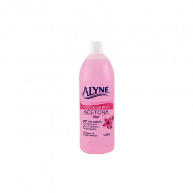 REMOVEDOR COM ACETONA ALYNE 500ML