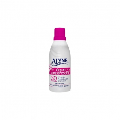 Água Oxigenada Cremosa Alyne 30 volumes, 100mL