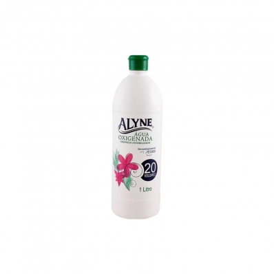 Água Oxigenada Alyne Creme 20 Volumes Clareamento Pelos 1L