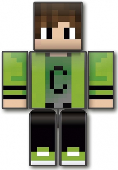 Boneco articulado Gamer Skin - Cadres