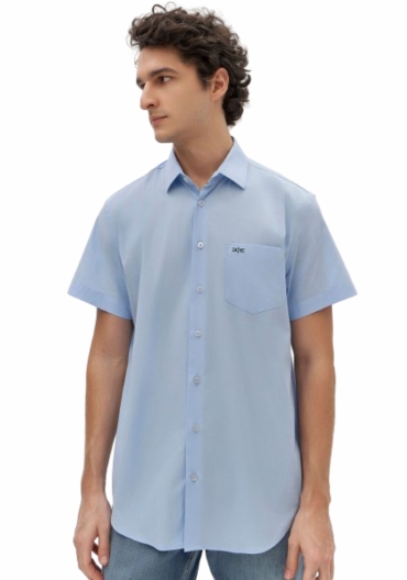CAMISA HANGAR33 MANGA CURTA COMFORT TELA MODERATE - MASCULINA