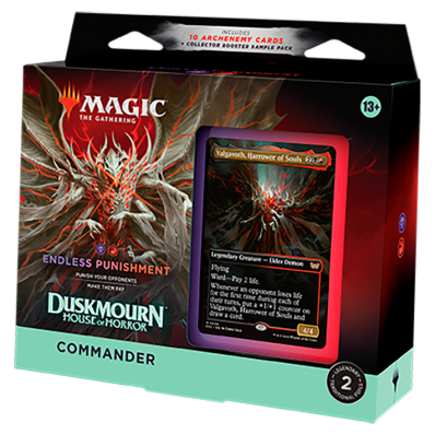 MTG DUSKMORN HOUSE OF HORRORS COMMANDER DECK ENDLESS PUNISHMENT (BR) (EN)