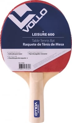 Raquete Tênis De Mesa Ping Pong Vollo Leisure 600 1 Star