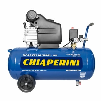 MOTOCOMPRESSOR CHIAPERINI 8,5/50 LITROS 2HP 127V