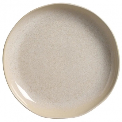 Travessa Redonda Orgânico Stoneware Latte 36cm 