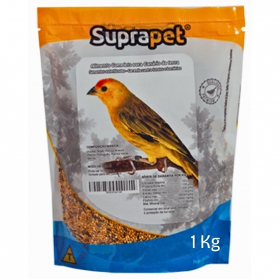 MISTURA DE SEMENTES CANÁRIO DA TERRA SUPRAPET - 1 KG