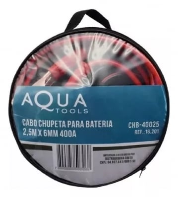 CABO PARA CHUPETA BATERIA 400A AQUATOOLS