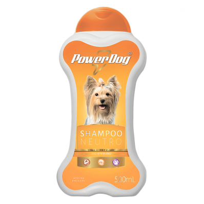 Shampoo para Cães PowerDog Neutro 500 ml