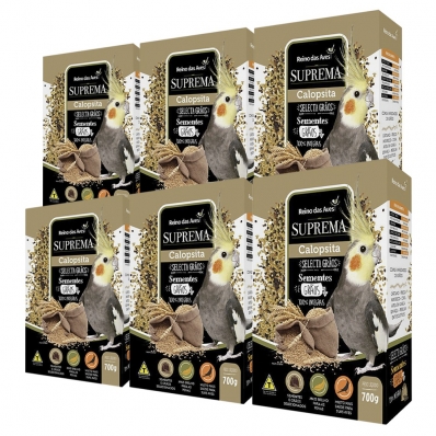 KIT 6 UN CALOPSITA SUPREMA 700 GRS