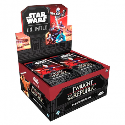 STAR WARS UNLIMITED TWILIGHT OF THE REPUBLIC BOOSTER BOX "EN"