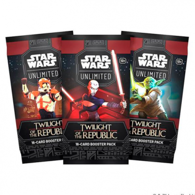 STAR WARS UNLIMITED TWILIGHT OF THE REPUBLIC BOOSTER "EN"