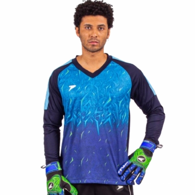 CAMISA POKER GOLEIRO MANGA LONGA SUBLIMADA CELENO II - MASCULINA