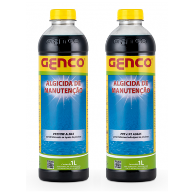 2x GENCO ALGICIDA DE MANUTENCAO - 1L