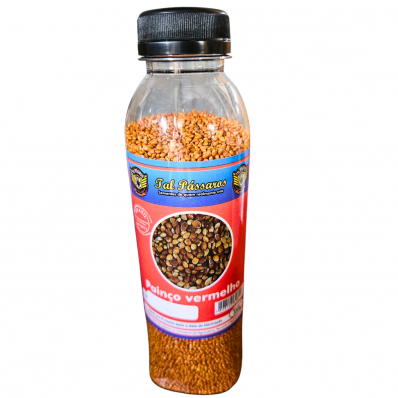 PAINÇO VERMELHO PREMIUM TAL PÁSSAROS GARRAFINHA - 350 g
