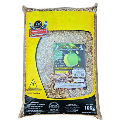 MISTURA DE SEMENTES TRINCA FERRO PREMIUM TAL PÁSSAROS - 10 Kg