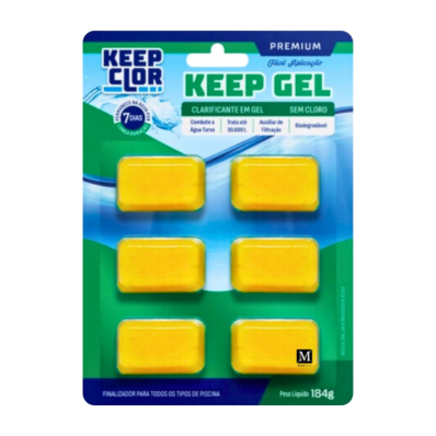 Keep Gel Super Clarificante Piscina Clear Saudável 180g