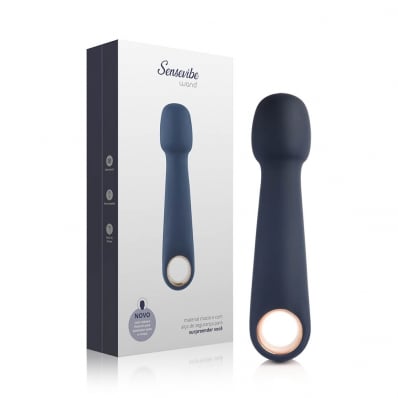 VIBRADOR VARINHA MÁGICA MULTIVELOCIDADE RECARREGÁVEL SILICONE ABS 10 VIBRAÇÃO COM ALÇA CÓD. IA391