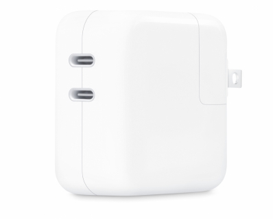 Apple Fonte 35W Dual USB-C Power MNWM3AM/A White