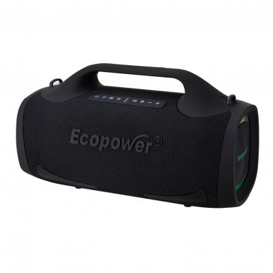 Speaker Ecopower EP-2535 - USB/SD/Aux - Bluetooth - 45W - A Prova DAgua - Preto