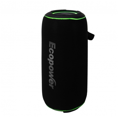 Speaker Ecopower EP-S107 - USB/SD/Aux - Bluetooth - 30W - A Prova DAgua - Preto